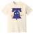 Vintage-style Philadelphia Freedoms WTT T-shirt with retro 1970s tennis team logo graphic in ivory
