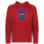 Philadelphia Freedoms WTT Tennis Performance Fleece Hoodie in Scarlet Red