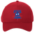 Vintage Philadelphia Freedoms World Team Tennis twill cap with seamless 5-panel front and retro logo in red