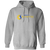 Retro Phoenix Racquets pullover hoodie featuring vintage WTT tennis team logo in sport grey