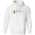 Retro Phoenix Racquets pullover hoodie featuring vintage WTT tennis team logo in white