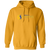 Retro Phoenix Racquets pullover hoodie featuring vintage WTT tennis team logo in gold