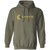 Retro Phoenix Racquets pullover hoodie featuring vintage WTT tennis team logo in military green