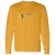 Retro Phoenix Racquets long sleeve shirt featuring vintage WTT tennis team logo in gold
