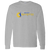 Retro Phoenix Racquets long sleeve shirt featuring vintage WTT tennis team logo in sport grey