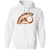 Retro Phoenix Sunsets pullover hoodie featuring vintage WTT tennis team logo in white