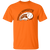 Vintage-style Phoenix Sunsets WTT T-shirt with retro 1970s team logo graphic in Texas orange