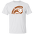 Vintage-style Phoenix Sunsets WTT T-shirt with retro 1970s team logo graphic in white