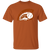 Vintage-style Phoenix Sunsets WTT T-shirt with retro 1970s team logo graphic in safety orange