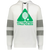 Pittsburgh Triangles WTT Tennis Athletic Fleece Hoodie in White/Charcoal Heather