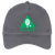 Vintage Pittsburgh Triangles World Team Tennis twill cap with seamless 5-panel front and retro logo in charcoal grey