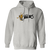 Retro San Diego Friars pullover hoodie featuring vintage WTT tennis team logo in ash