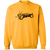Retro San Diego Friars crewneck pullover sweatshirt featuring vintage WTT tennis team logo in gold