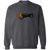 Retro San Diego Friars crewneck pullover sweatshirt featuring vintage WTT tennis team logo in dark heather