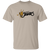 Vintage-style San Diego Friars WTT T-shirt with retro 1970s team logo graphic in sand