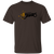 Vintage-style San Diego Friars WTT T-shirt with retro 1970s team logo graphic in dark chocolate brown