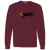 Retro San Diego Friars long sleeve shirt featuring vintage WTT tennis team logo in maroon