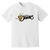 Vintage-style San Diego Friars WTT T-shirt with retro 1970s tennis team logo graphic in white