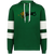 San Diego Friars WTT Tennis Athletic Fleece Hoodie in Dark Green/White