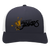 Retro San Diego Friars World Team Tennis trucker cap with seamless 5-panel front and retro logo in navy/white