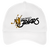 Vintage San Diego Friars World Team Tennis twill cap with seamless 5-panel front and retro logo in white
