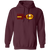 Retro San Francisco Golden Gaters pullover hoodie featuring vintage WTT tennis team logo in maroon