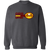Retro San Francisco Golden Gaters crewneck pullover sweatshirt featuring vintage WTT tennis team logo in dark heather