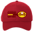 Vintage San Franciso Golden Gaters World Team Tennis twill cap with seamless 5-panel front and retro logo in red