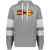 San Francisco Golden Gaters WTT Tennis Athletic Fleece Hoodie in Charcoal Heather/White
