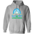 Vintage Sea Port Cascades pullover hoodie featuring vintage WTT tennis team logo in sport grey