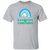 Vintage-style Sea Port Cascades WTT T-shirt with retro 1970s team logo graphic in sport grey