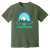 Vintage-style Sea Port Cascades WTT T-shirt with retro 1970s tennis team logo graphic in hemp