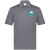 Sea Port Cascades WTT Tennis Polo Shirt in Graphite
