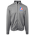 Retro Baltimore Banners Full Zip Fleece Jacket featuring vintage WTT tennis team logo in silver front view