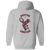 Boston Lobsters  WTT Tennis Full Zip Hoodie in Sport Grey Back