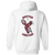 Boston Lobsters  WTT Tennis Full Zip Hoodie in White Back
