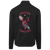 Retro Boston Lobsters Full Zip Fleece Jacket featuring vintage WTT tennis team logo in black back view