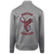 Retro Boston Lobsters Full Zip Fleece Jacket featuring vintage WTT tennis team logo in silver back view