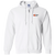 Chicago Aces  WTT Tennis Full Zip Hoodie in White Front