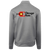 Retro Chicago Aces Full Zip Fleece Jacket featuring vintage WTT tennis team logo in silver back view