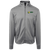 Detroit Loves Full Zip Fleece Jacket featuring vintage WTT tennis team logo in silver front view