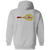 Hawaii Leis WTT Tennis Full Zip Hoodie in Sport Grey Back