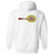 Hawaii Leis WTT Tennis Full Zip Hoodie in White Back