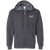 Houston E-Z Riders Full Zip Hoodie WTT Tennis in Dark Heather Front