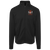Houston E-Z Riders Full Zip Fleece Jacket featuring vintage WTT tennis team logo in black front view