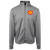 Los Angeles Strings Full Zip Fleece Jacket featuring vintage WTT tennis team logo in silver front view
