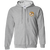 Minnesota Buckskins Full Zip Hoodie WTT Tennis in Sport Grey Front