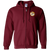 Minnesota Buckskins Full Zip Hoodie WTT Tennis in Maroon Front