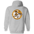 Minnesota Buckskins Full Zip Hoodie WTT Tennis in Sport Grey Back