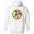 Minnesota Buckskins Full Zip Hoodie WTT Tennis in White Back